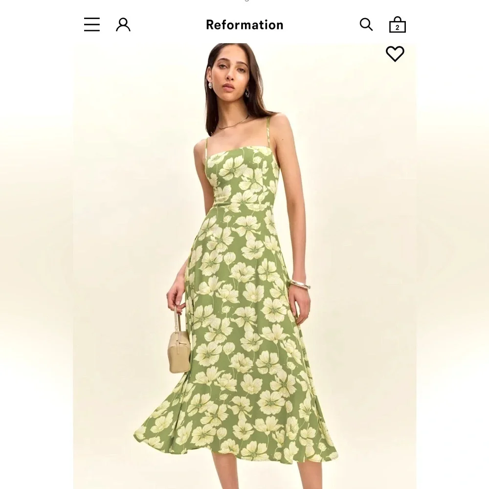 Reformation | Dresses | Reformation Monette Nwt Green Floral Midi Dress Lovebird Size 8 | Poshmark Reformation | Dresses | Reformation Monette Nwt Green Floral Midi Dress Lovebird Size 8 | Poshmark